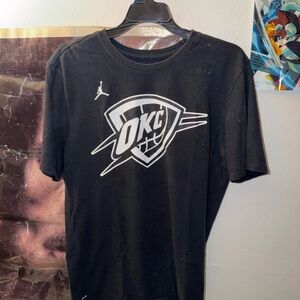 Nike Black OKC Russell Westbrook Logo Men's Tee